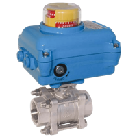 KUA-ZA Stainless Steel Ball Valve with Electric Actuator